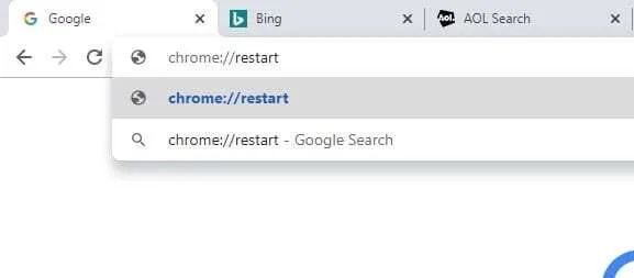 chrome restart 3 Cara Restart Chrome Tanpa Kehilangan Tab yang Dibuka 3 chrome restart