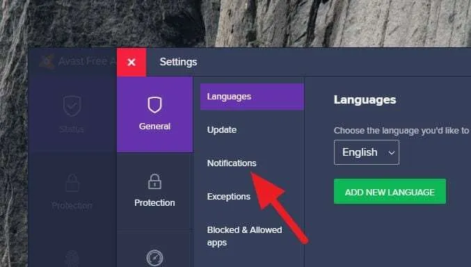 Cara Matikan Notifikasi Avast PC 6 avast notifications Cara Matikan Notifikasi Avast PC 6 avast notifications