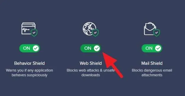 2 Cara Mencegah Avast Memblokir Website Tertentu 12 web shield 2 Cara Mencegah Avast Memblokir Website Tertentu 12 web shield
