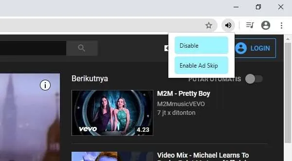 Auto Ad Mute 3 Ekstensi Chrome untuk Mute Iklan Youtube Otomatis 4 Auto Ad Mute
