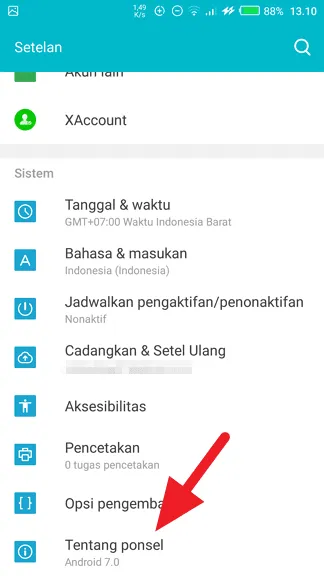 Tentang Ponsel 2 Cara Mudah Mengetahui Versi HP Android yang Terinstal 4 Tentang Ponsel 2