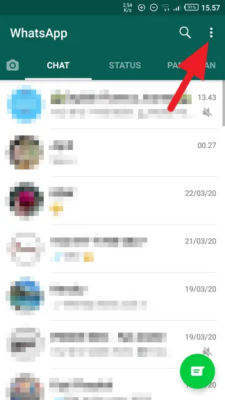 Menu WhatsApp Cara Mudah Backup Pesan WhatsApp ke Google Drive 3 Menu WhatsApp