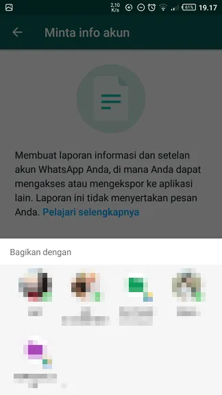 Ekspor ke Google Drive Cara Mengetahui Kapan Akun WhatsApp Kamu Dibuat 11 Ekspor ke Google Drive