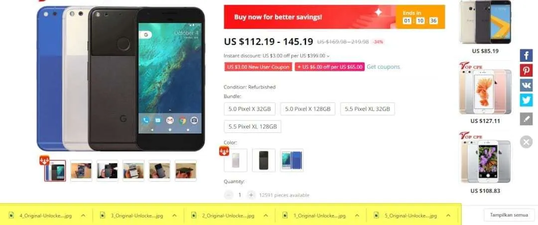 Gambar AliExpress terunduh 3 Cara Download Semua Gambar Produk AliExpress dengan Cepat 7 Gambar AliExpress terunduh