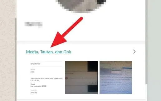 Media tautan dok Cara Download Banyak Foto Sekaligus di WhatsApp Web 5 Media tautan dok