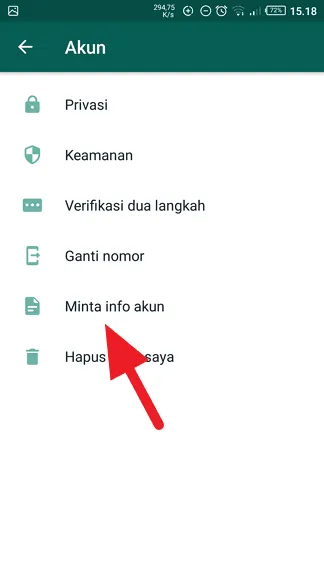 Minta info akun Cara Mengetahui Kapan Akun WhatsApp Kamu Dibuat 5 Minta info akun