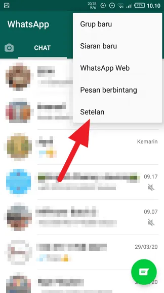 Setelan WhatsApp Cara Aktifkan Verifikasi Dua Langkah WhatsApp Agar Anti Sadap 3 Setelan WhatsApp