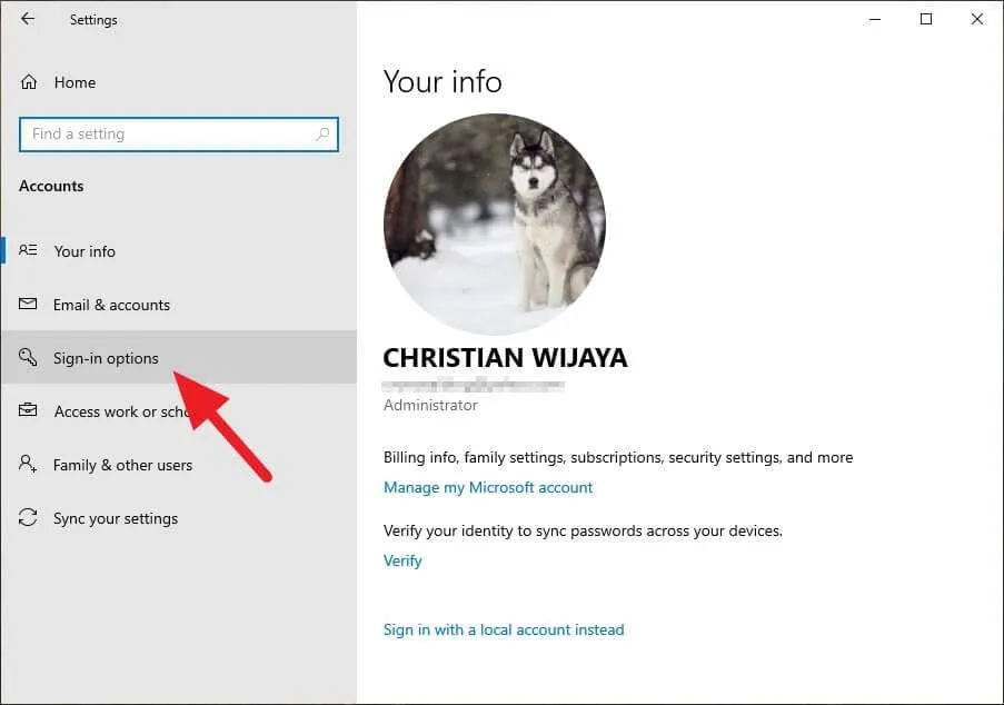 sign in options Cara Aktifkan 'Picture Password' di PC/Laptop Windows 10 5 sign in options