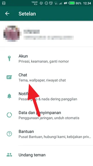 Cara Perbesar Ukuran Huruf di WhatsApp 4 Chat Cara Perbesar Ukuran Huruf di WhatsApp 4 Chat