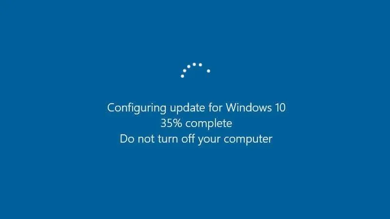 4 Trik "Rahasia" Mempercepat Update Windows 10 Hingga 2X Lipat 12 Installing Windows Update 4 Trik "Rahasia" Mempercepat Update Windows 10 Hingga 2X Lipat 5 Installing Windows Update
