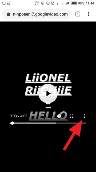 Menu tiga titik Cara Kirim Video Youtube ke Chat WhatsApp 7 Menu tiga titik