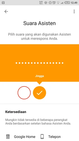 Merah Jingga Cara Ganti Suara Google Assistant Bahasa Indonesia 6 Merah Jingga