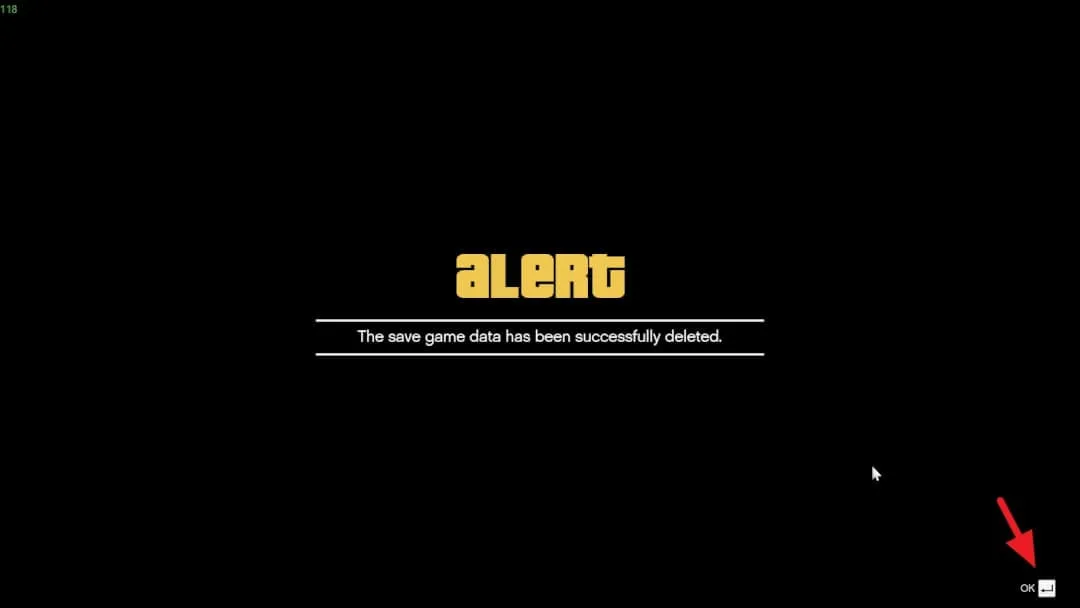 OK done Cara Mudah Hapus Save Game di GTA V 7 OK done