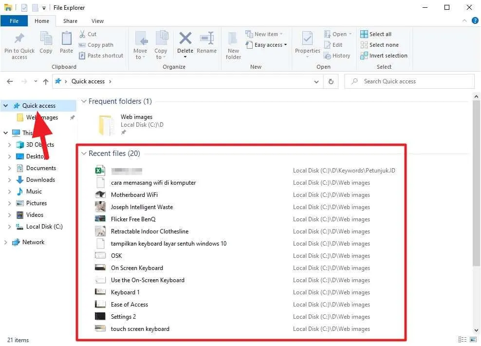 3 Cara Melihat File yang Pernah Dibuka di Komputer 3 Recent files 3 Cara Melihat File yang Pernah Dibuka di Komputer 3 Recent files