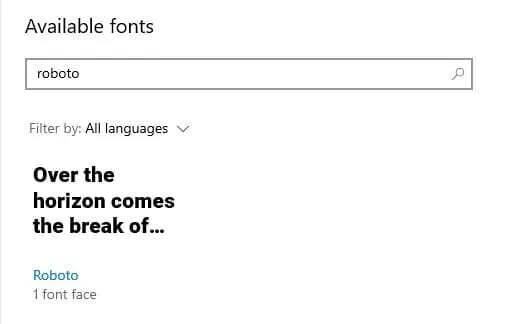 Font installed Cara Mudah Instal Font Baru di Windows 10 9 Font installed