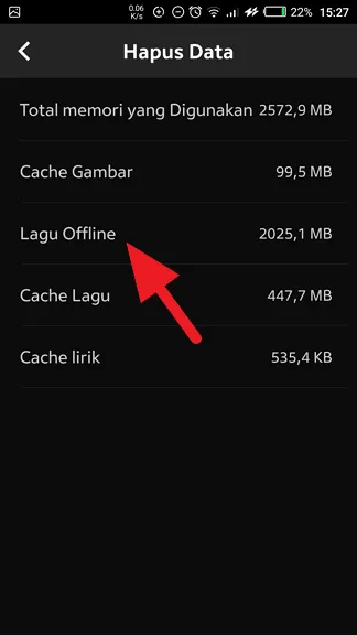 Cara Cepat Hapus Lagu Offline di Aplikasi Joox 6 Lagu Offline Cara Cepat Hapus Lagu Offline di Aplikasi Joox 6 Lagu Offline