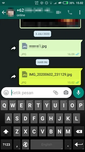 Gambar terkirim Cara Mengirim Foto di WhatsApp Tanpa Mengurangi Kualitasnya 7 Gambar terkirim