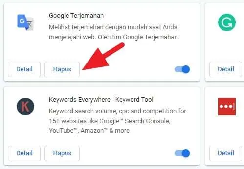7 Cara Setting Google Chrome Agar Lebih Cepat dan Ringan 3 Hapus ekstensi 7 Cara Setting Google Chrome Agar Lebih Cepat dan Ringan 3 Hapus ekstensi