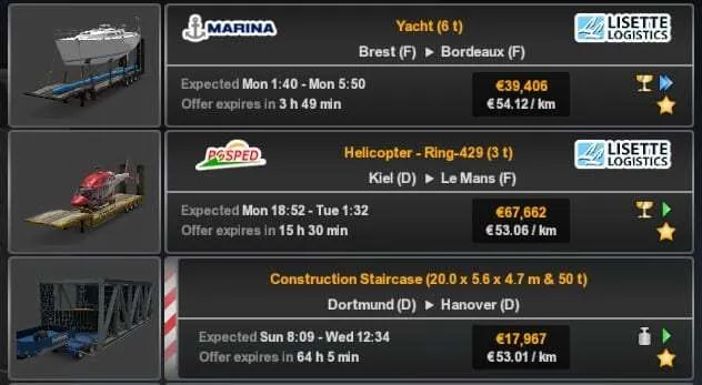 Kargo truk 7 Tips Mendapatkan Banyak Uang di Euro Truck Simulator 2 7 Kargo truk