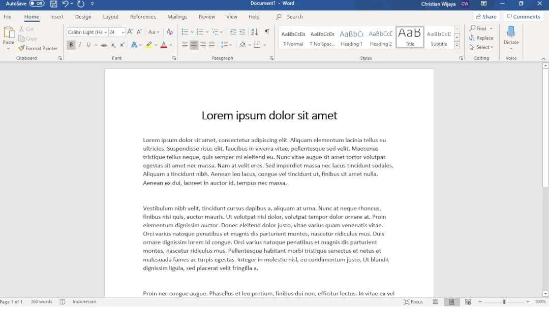 Cara Mengganti Warna Background Kertas di Microsoft Word 3 Microsoft Word 1 Cara Mengganti Warna Background Kertas di Microsoft Word 3 Microsoft Word 1