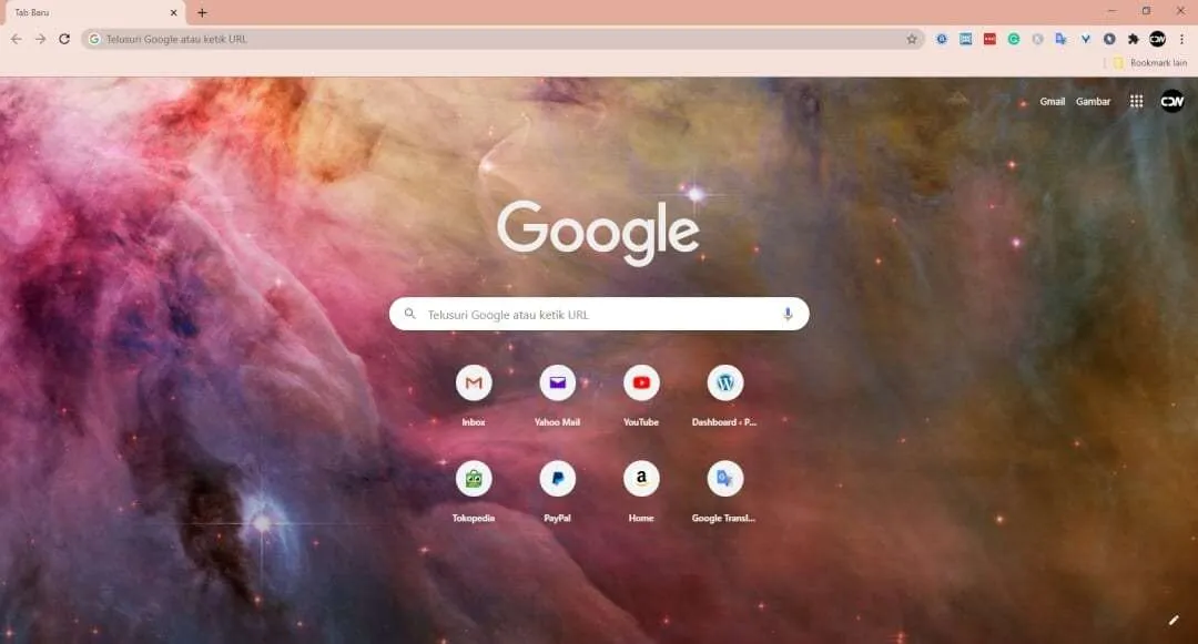 Cara Mengganti Background Google Chrome dengan Foto Sendiri 7 Warna background chrome Cara Mengganti Background Google Chrome dengan Foto Sendiri 7 Warna background chrome