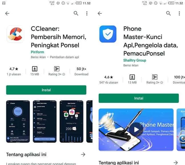 aplikasi booster 7 Cara Menambah RAM Bebas di Android 7 aplikasi booster