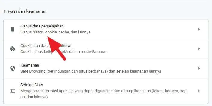 5 Cara Ampuh Mengatasi Page Unresponsive di Chrome 6 Hapus data penjelajahan 2 5 Cara Ampuh Mengatasi Page Unresponsive di Chrome 4 Hapus data penjelajahan 2