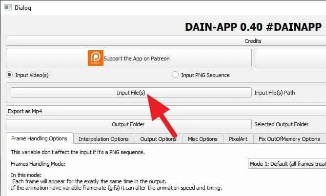 Input file Cara Ubah Video Biasa jadi Slow-Motion Menggunakan AI 5 Input file