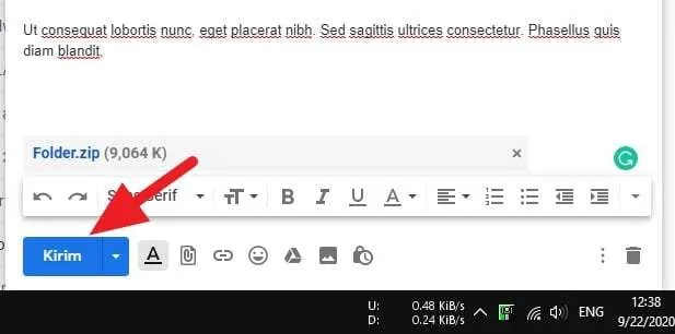 Kirim email Cara Mengirim Folder Lewat Email dengan Mudah 9 Kirim email