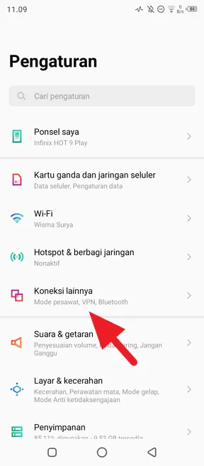 Cara Aktifkan DNS Pribadi 1.1.1.1 di Android 3 Koneksi lainnya Cara Aktifkan DNS Pribadi 1.1.1.1 di Android 3 Koneksi lainnya