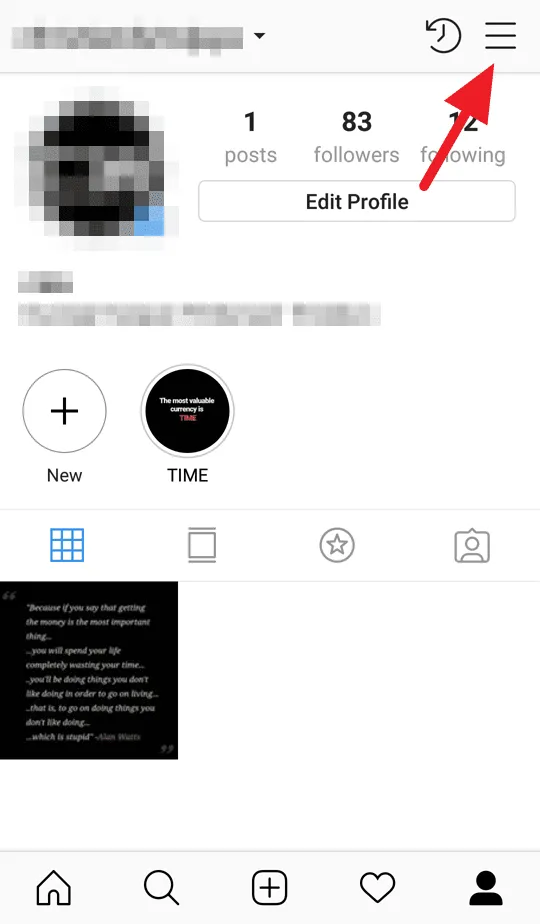 Profil Instagram 1 Cara Unblock Instagram Seseorang dengan Mudah 4 Profil Instagram 1