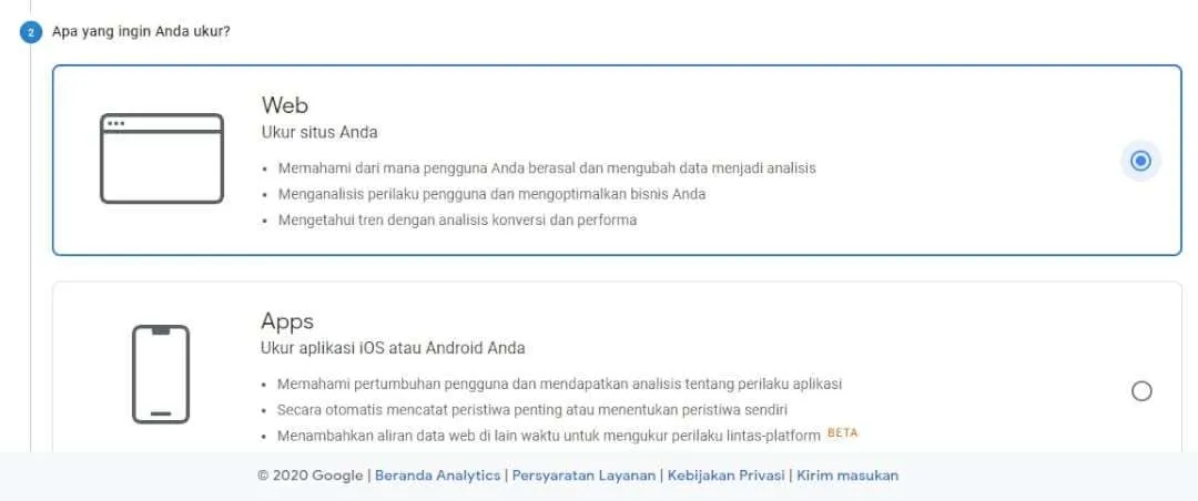 Cara Tambahkan Website Baru ke Google Analytics 9 Web Cara Tambahkan Website Baru ke Google Analytics 9 Web