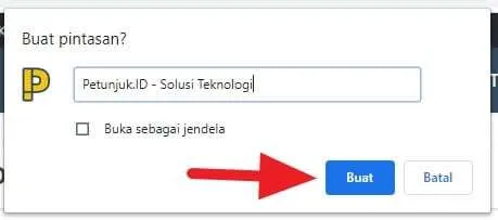 Cara Membuat Shortcut Web di Chrome PC 5 Buat Cara Membuat Shortcut Web di Chrome PC 5 Buat