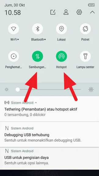 Cara Hotspot Android ke Laptop/PC Lewat USB 4 Hotspot 1 Cara Hotspot Android ke Laptop/PC Lewat USB 4 Hotspot 1