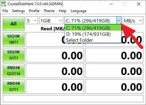 Select disk Cara Mudah Cek Kecepatan SSD Laptop/PC Kamu 4 Select disk
