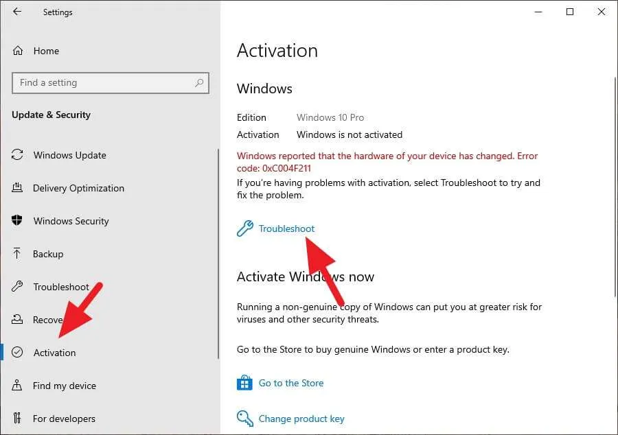 Cara Aktivasi Ulang Windows 10 Setelah Upgrade Hardware 5 Troubleshoot Activation Cara Aktivasi Ulang Windows 10 Setelah Upgrade Hardware 5 Troubleshoot Activation