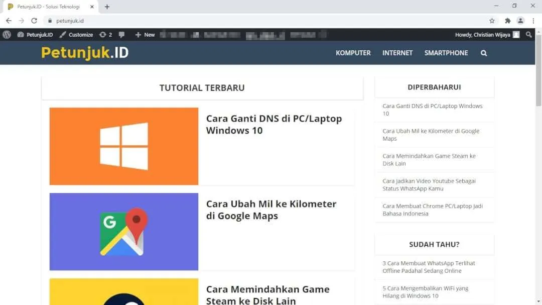 Cara Membuat Shortcut Web di Chrome PC 3 Website Cara Membuat Shortcut Web di Chrome PC 3 Website