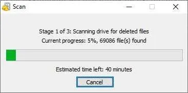 Cara Menggunakan Recuva untuk Mengembalikan File yang Terhapus 7 Scan Recuva Cara Menggunakan Recuva untuk Mengembalikan File yang Terhapus 7 Scan Recuva