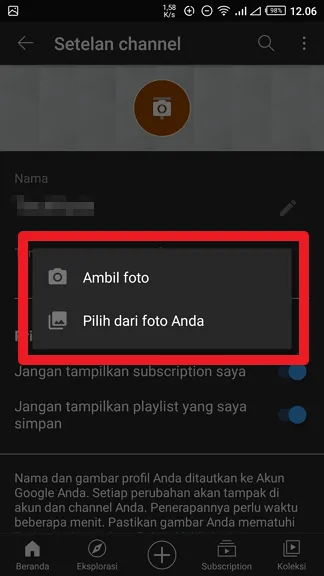 Cara Ganti Foto Profil Channel Youtube Kamu 7 Upload foto Cara Ganti Foto Profil Channel Youtube Kamu 7 Upload foto