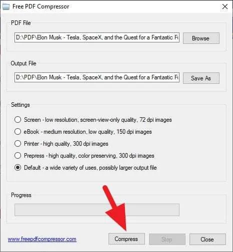 Compress Cara Memperkecil Ukuran File PDF Offline Gratis 7 Compress