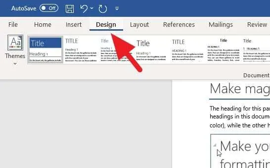 Design 2 Cara Cepat Menghapus Watermark di Ms. Word 4 Design 2