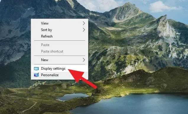 Display settings 1 1 Cara Mengatur Resolusi Monitor PC/Laptop Windows 10 3 Display settings 1 1