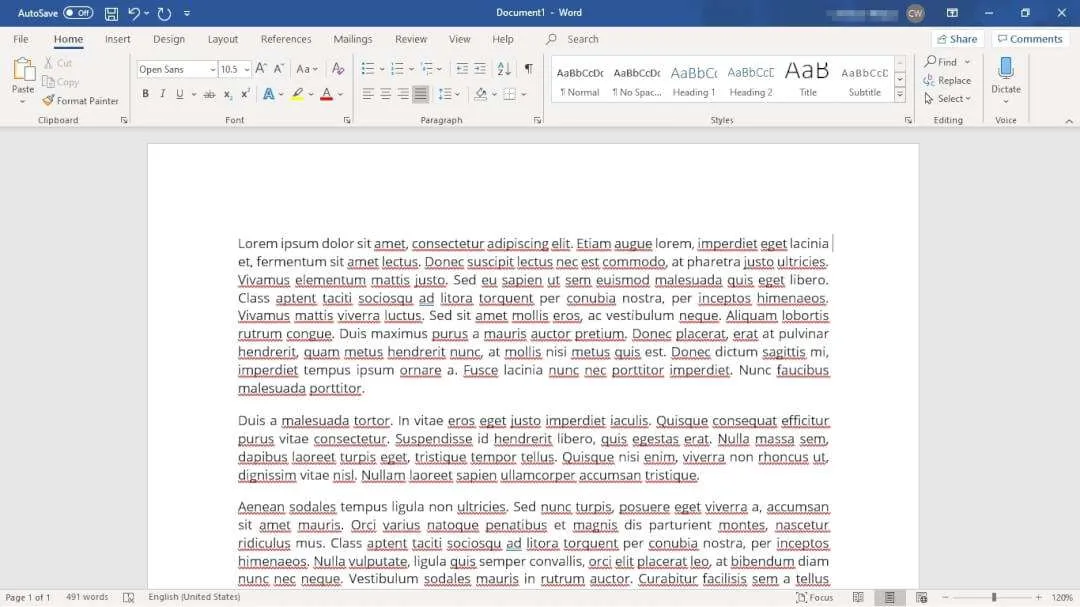 Garis Bawah Merah Microsoft Word Cara Menghilangkan Garis Bawah Merah di Microsoft Word 3 Garis Bawah Merah Microsoft Word