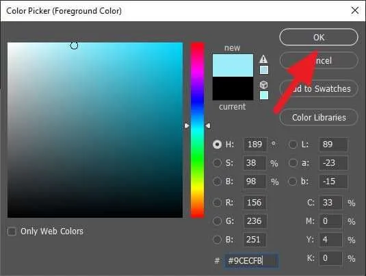 3 Cara Mudah Membuat Efek Gradasi Warna di Photoshop 10 Color Picker 3 Cara Mudah Membuat Efek Gradasi Warna di Photoshop 10 Color Picker