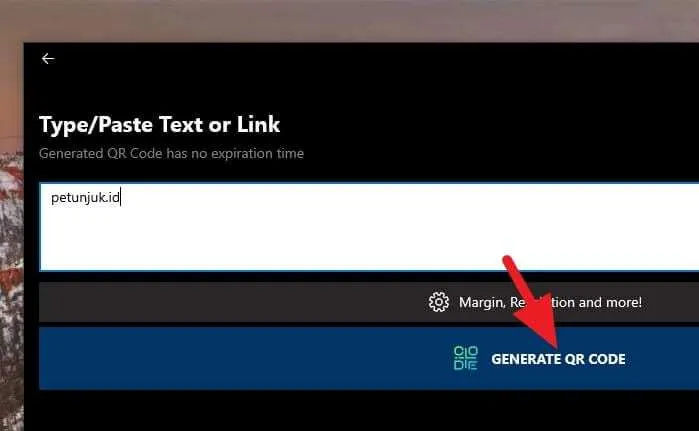 3 Cara Membuat Kode QR dengan Cepat 11 Generate QR code button 3 Cara Membuat Kode QR dengan Cepat 11 Generate QR code button