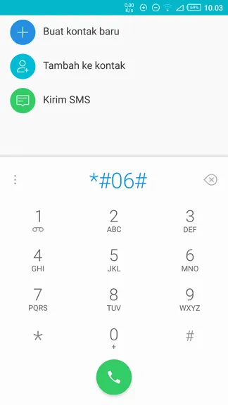 Panggil IMEI Cara Cek Kode IMEI di Semua HP Android Tanpa Aplikasi 4 Panggil IMEI