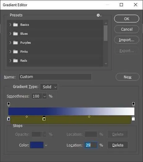 3 Cara Mudah Membuat Efek Gradasi Warna di Photoshop 17 add dot 3 Cara Mudah Membuat Efek Gradasi Warna di Photoshop 17 add dot