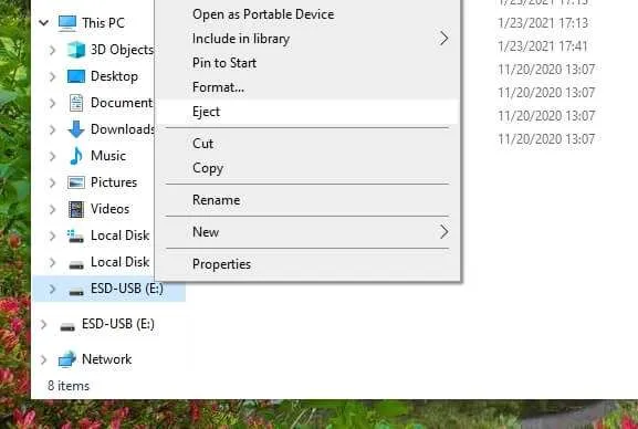 Eject ESD Cara Membuat Bootable Windows 10 di Flash Disk 13 Eject ESD