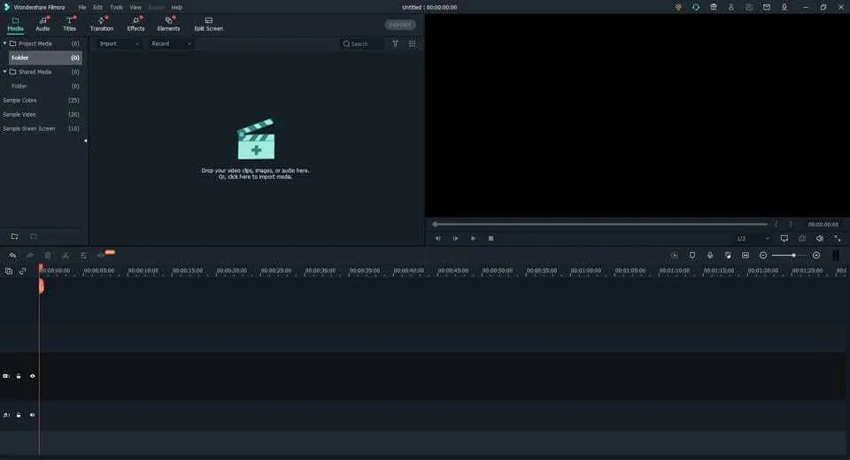 Filmora 1 Cara Sensor Wajah (BLUR) di Filmora dalam 2 Menit 3 Filmora 1