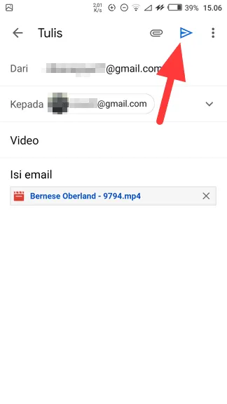 Kirim video 1 Cara Mengirim Video 25MB+ Lewat Aplikasi Gmail Android 16 Kirim video 1